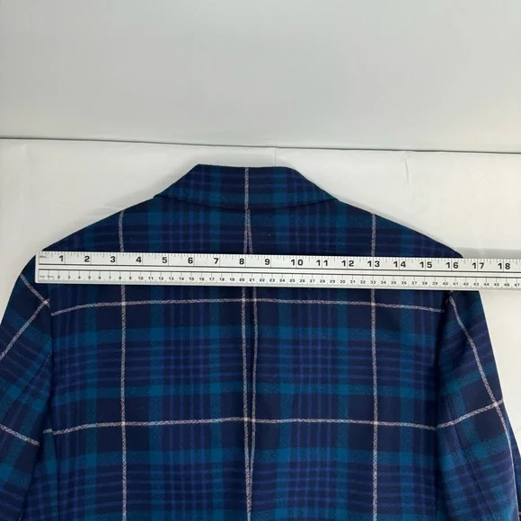 NWD Paul Smith Men’s2 Button Tartan Plaid Wool Sport Coat US 36 /IT 46 $1295
